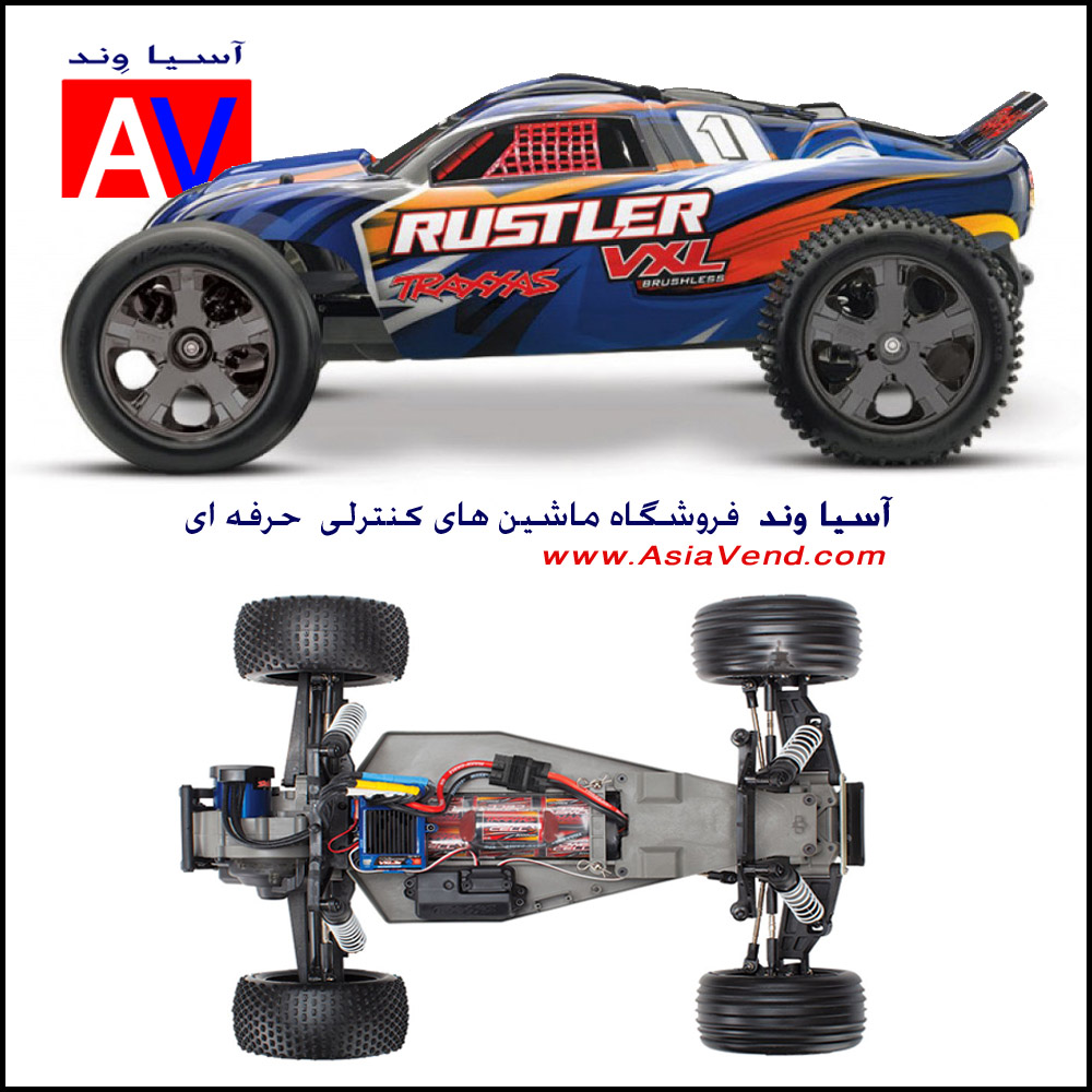 Rustler Rc Car sale1 ماشین کنترلی ترکسس RUSTLER VXL