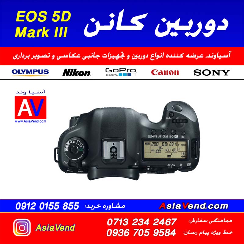 EOS 5D Mark III 3 دوربین کانن Canon EOS 5D Mark III 4