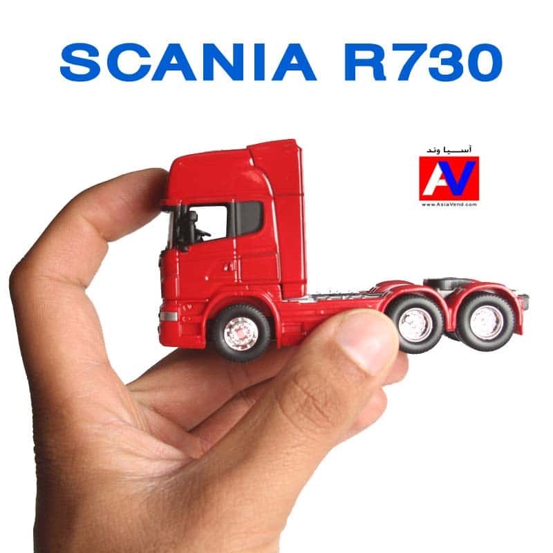 Scania Diecasting car R730 small Scale model ماکت ماشین سنگین اسکانیا SCANIA R730 Diecast Model 2