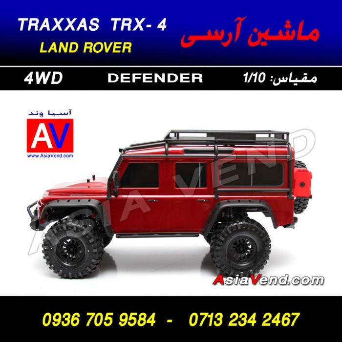 ماشین کنترلی آفرود Traxxas TRX4 RC Car Crawler