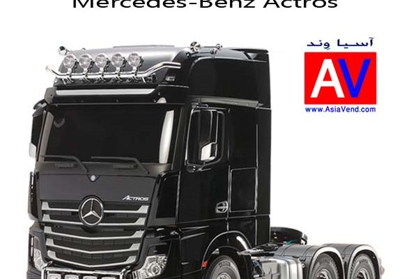 ماکت کامیون کنترلی بنز آکتروس Truck RC CAR 3 600x400 تریلی کنترلی و کامیون کشنده آرسی Tamiya Mercedes Benz Actros
