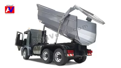 %name کامیون کنترلی کمپرسی مرسدس بنز آروکس برند DOUBLE E E590