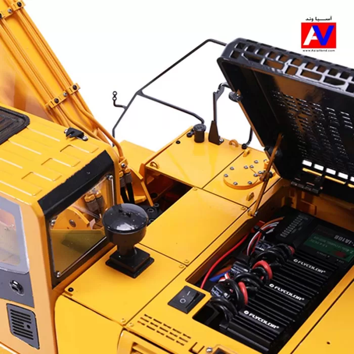بخش های فنی و قطعات اسباب بازی بیل مکانیکی کوماتسو هیدرولیک آرسی PC240LC - زرد رنگ، فلزی