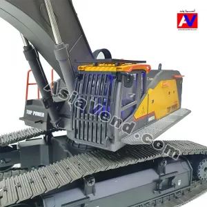 %name RC Excavator HUINA 1594 Yellow Color