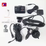 محتویات جعبه دوربین خودرو مدل M500 4K DASH CAM SONY LENS