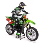 موتور سیکلت کنترلی حرفه ای مدل LOSI Pro Moto-MX سبک کراس رنگ سبز