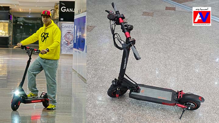 قیمت و خرید اسکوتر برقی دسته دار Kugoo Kirin M4 Pro اسکوتر برقی دسته دار تاشو مدل KUGOO Kirin M4 Pro