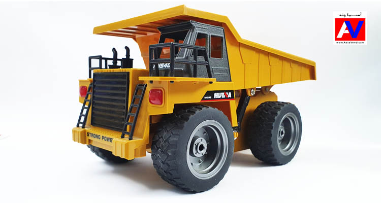 خرید کامیون دامپ تراک کنترلی هوینا 1540 کامیون کنترلی معدن HUINA 540 RC Dump Truck